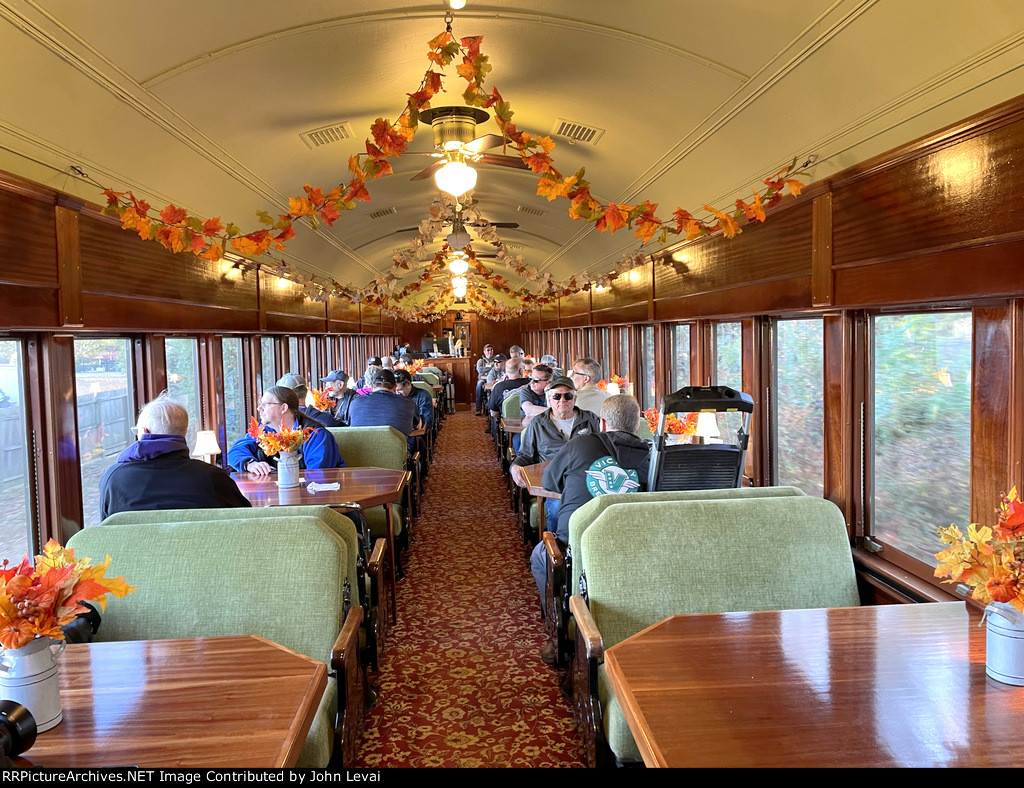 Interior of the 1323 coach 